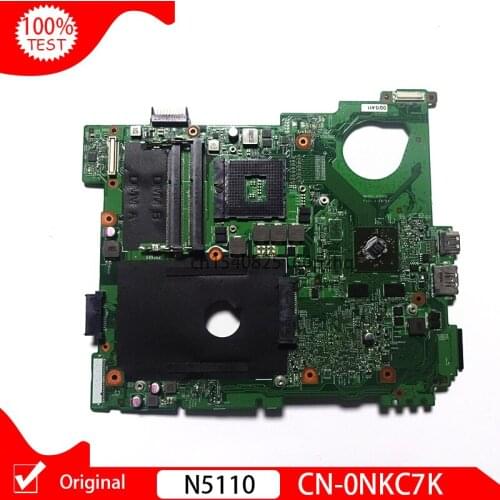 Original NKC7K 0NKC7K CN-0NKC7K HM57 DDR3 laptop motherboard For Dell Inspiron 15R N5110