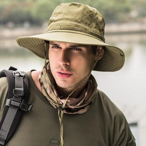 2021 New Style Unisex Bucket Hats Solid Dome Bucket Hat Summer Fishing Sun Cap Summer Casual String Adjust Fashion Hat