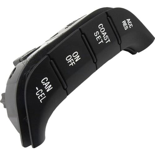 Right Material Black Steering Wheel Cruise Control Switch Button 8602A045 8701A383 8602A006 For Mitsubishi Pajero 2007-2016