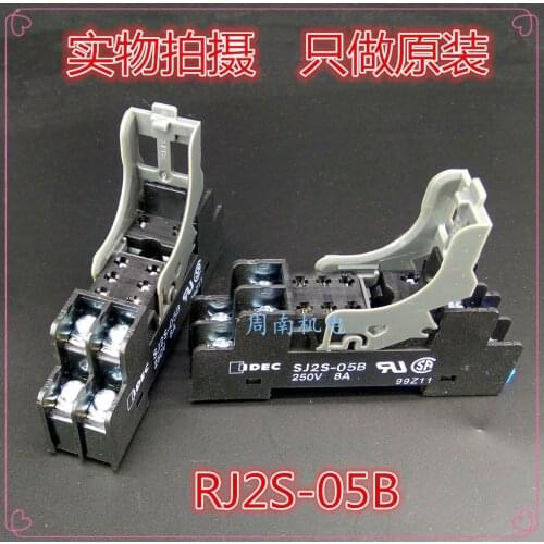 Spring Relay Base Idec Relay Socket 8 Hole Sj2S-05B Suitable For Rj2S-Cl Programmer Adapter