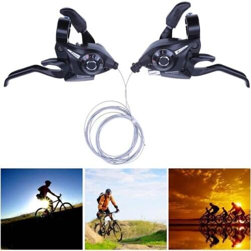 21 Speed Bike Shifter Brake Connect Derailleur MTB Mountain Bicycles Gear Mountain Bike Cycling Brake Levers