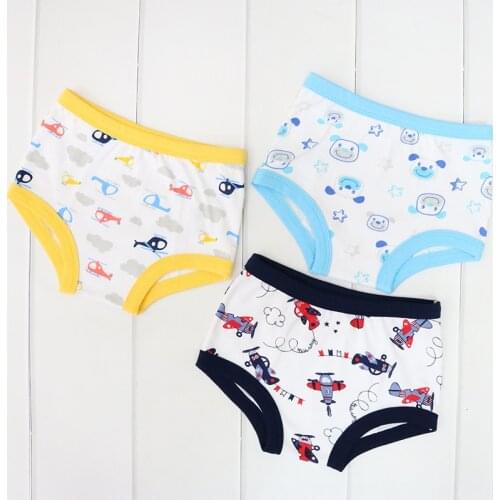 Baby Boys and Girls 3 Pieces/lot Clothing 100% Cotton Panties for 1 to 3 years old Shorts Children Clothes Kids Underwears