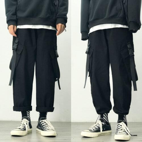 Streetwear Mens Tactics Joggers Pants 2020 New Men Sweatpants Loose Harem Pants Male Fashion Casual Trousers High Quality M-3XL