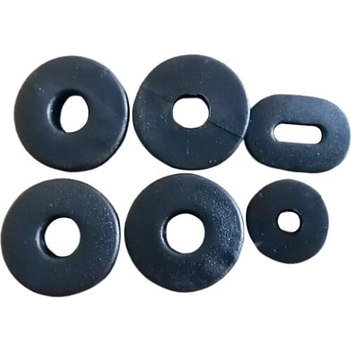 6pcs Rubber Side Cover Grommet Eyelet Ring Gasket Replacement for Suzuki GN125 GN125 HJ125 HJ125A HJ125-K HJ125-K2