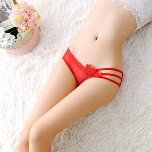 7color Gift beautiful lace leaves Womens Sexy lingerie Thongs G-string Underwear Panties Briefs Ladies T-back 1pcs/Lot wq238