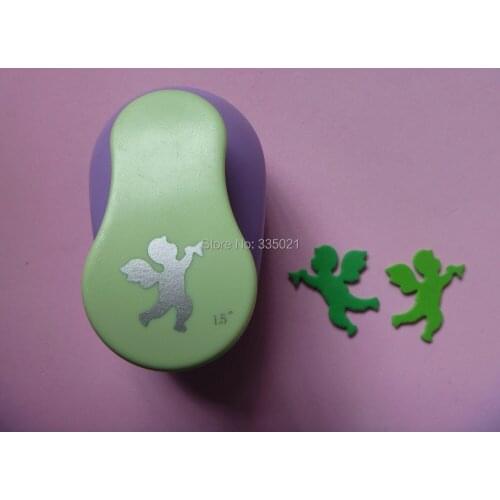 Free shipping 1.5"(3.8cm) angel eva foam punch craft punch Scrapbook Handmade punchers DIY hole punches puncher