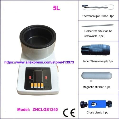 Free shipping, 5 L stirring oil bath or water bath