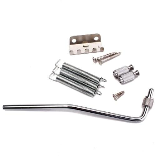Chrome Electric Guitar Bridge Assembly for ST Guitar Parts