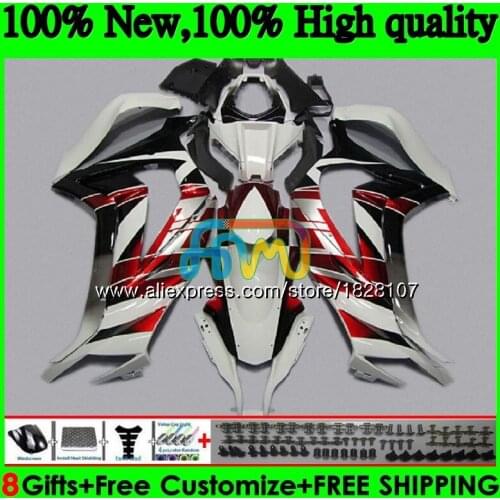 Injection For KAWASAKI ZX-10R 1000CC ZX1000 ZX 10 R Red blk white 26BS.9 ZX 10R 1000 ZX10R 16 17 18 2016 2017 2018 OEM Fairings