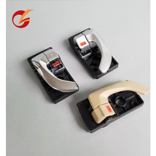 Use for hyundai tucson front door inner handle rear door chrome handle 2005 2006 2007 2008 2009