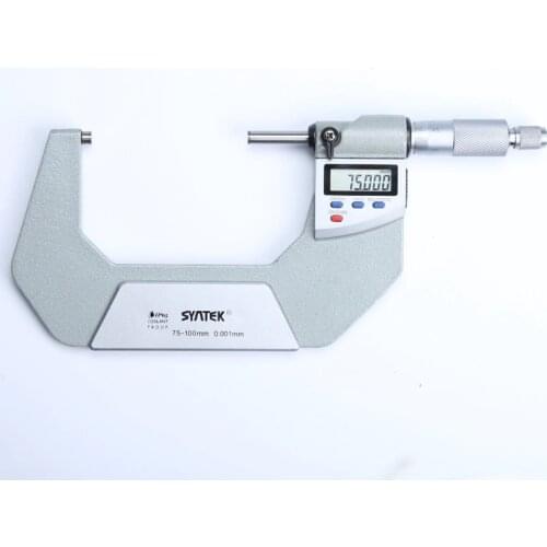 75-100mm 0.001mm IP65 Electrical Micrometer 50-75mm Portable Digital Micrometers Caliper Thickness Gauge Meter Micrometro Tools