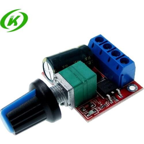 Mini DC-DC 4.5V-35V 5A 90W PWM DC Motor Speed Controller Module Speed Regulator Control Adjust Adjustable Board Switch 12V 24V