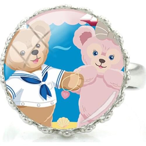 Disney Duffy And Shirley New Ring Fashion Dai Lu Tony Shirley Creative Design Rose Crown Ring Creative Design Art Ring