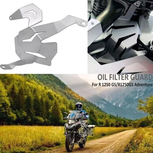 NEW Motorcycle Accessories Oil Filter Guard Protector Cover For BMW R1250GS/R 1250 GS Adventure