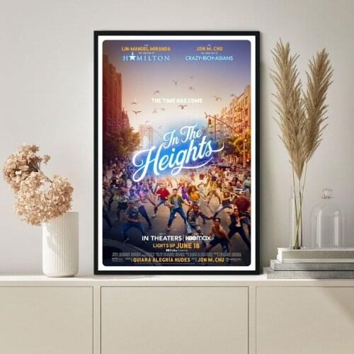 In The Heights Movie Poster Classic Vintage Hot Sale Canvas Poster Wall Painting Home Decoration (No Frame)