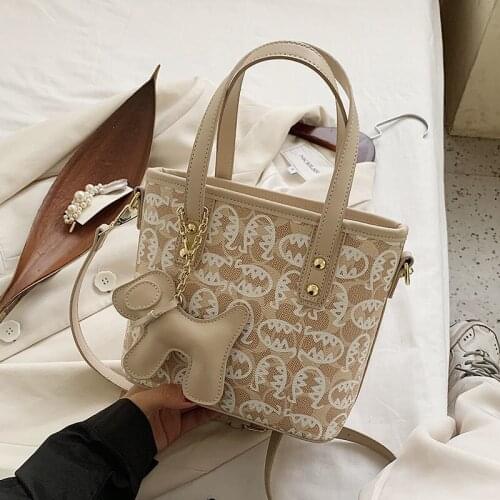 Female Fashion Daily Totes Lady Elegant Handbags Women Large Capacity Handbags PU Shoulder Messenger Bag Women Totes Bags