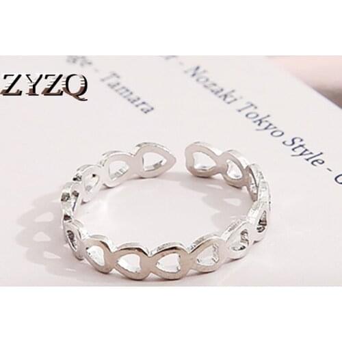 Женские серебряные кольца ZYZQ China At AliExpress