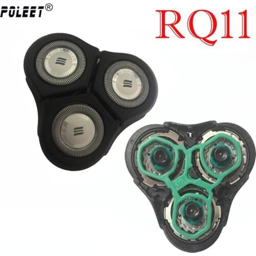 100PCS RQ11 Replacement Electric Shaver Head Holder+Comb For Philips Razor Blade Head RQ11 RQ1150 RQ1180 RQ1160CC RQ1131 RQ1175