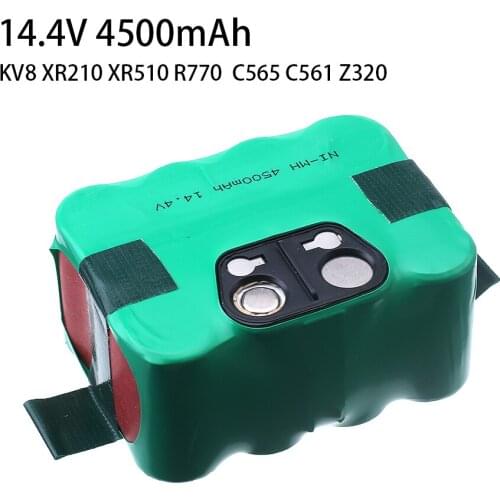 14.4V SC Ni-MH Rechargeable Battery 4500mAh Vacuum Cleaner Robot for KV8 XR210 XR510 Fmart R770 Seebest C565 C561 Zebot Z320