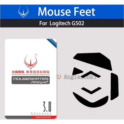 2sets NEW Mouse Feet /Skates PTFE 3M 0.6mm for Log.itech G502 Mouse