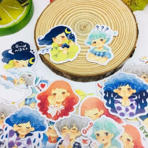 40 Pcs/lot Cute cartoon Scrapbooking Stickers Car Case Waterproof Laptop Bicycle kids toys Backpack waterproof Sticker