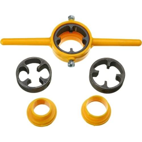 6X Npt Die Pvc Thread Maker Sizes 1/2inch 3/4inch 1inch Pump Pipes Hand Tool Tarraja Tubo