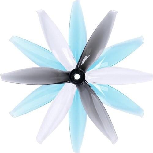 8Pairs GEMFAN Freestyle 5144 Propeller 5.1 Inch High Efficiency CW CCW 3 Blade Props Suit 2205-2306 Motor for RC FPV Racing Quad