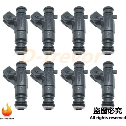 8Pcs OEM 0280156319 Fuel Injector nozzle For X5 X6 Rancher Z6 ZForce Z6-EX 500 600 2011 2012 2013 2014