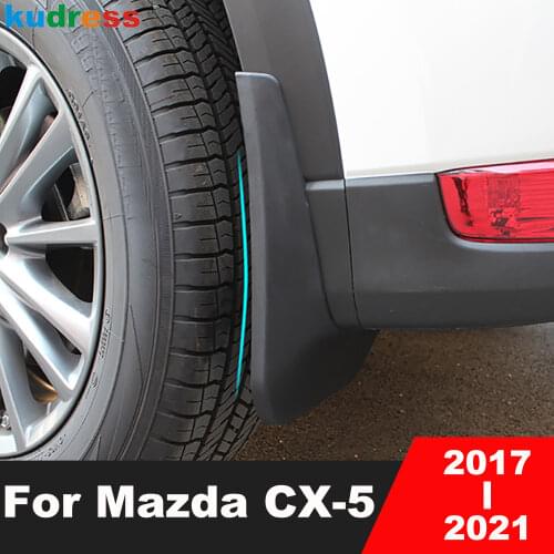 For Mazda CX5 CX-5 KF 2017 2018 2019 2020 2021 Car Mudguard Mud Flaps Splash Guards Front Rear Fender Mudguards Accessories