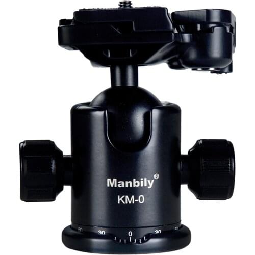 Manbily KM-0 Digital SLR Camera PTZ Tripod Head 360 Degree Panoramic Shooting