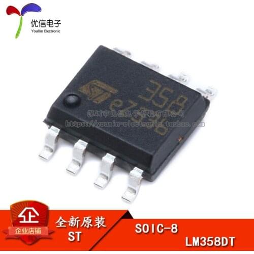 Genuine original patch LM358DT SOIC-8 low power dual operational amplifier