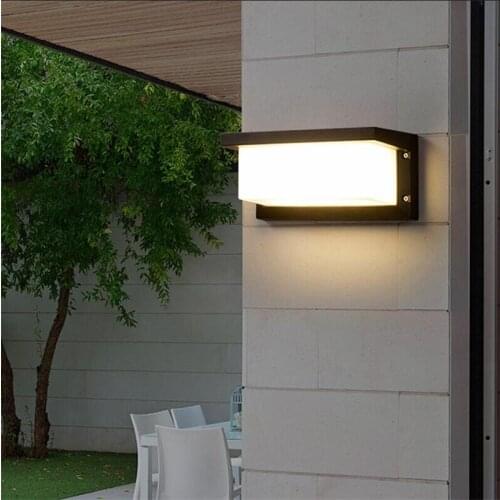 12W 18W LED Wall Light Outdoor Waterproof IP65 Porch Garden Wall Lamp Sconce Balcony Terrace Decoration Lighting Lamp