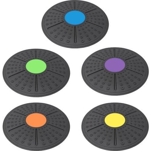 Universal Healthy Wobble Balance Board Stability Disc Yoga Accessories Sport Training Twist Boards Portable Fitness Equipment