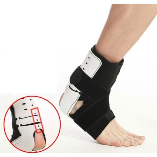 1PCS Left / Right Ankle Protector Ankle Brace Support Sports Adjustable Straps Foot Orthosis Stabilizer Wrap Splint Sprain Guard