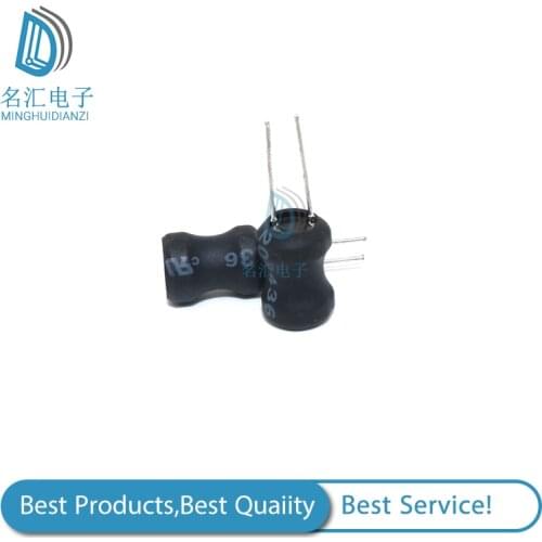 10pcs 0810 8*10mm I-shape Power Inductor Inductance Copper Coil 1 2.2 3.3 4.7 10 mH 22 33 47 68 100 150 220 330 470 uH