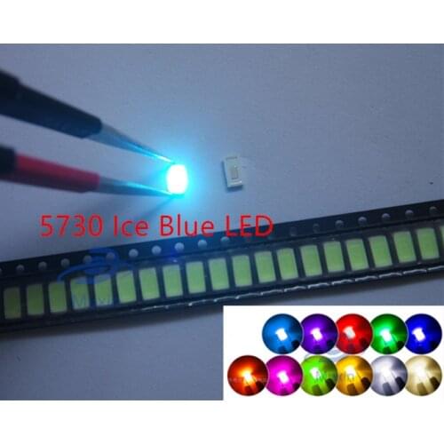 1000PCS LED 5730 5630 SMD white/warm white/red/yellow / green/light emitting diode