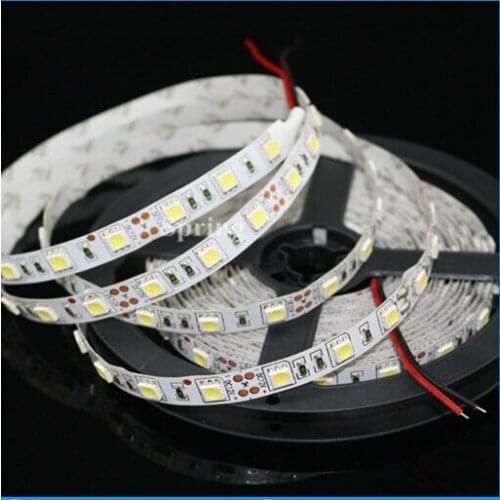DC 12V 5M 300LEDs Not Waterproof Single Color RGB LED Strip 5050 SMD 5630 3528 Flexible Light Neon Lamp LED Light