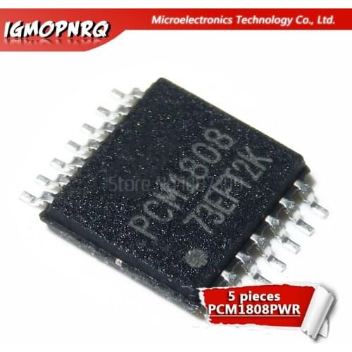 5pcs PCM1808 PCM1808PWR TSSOP14