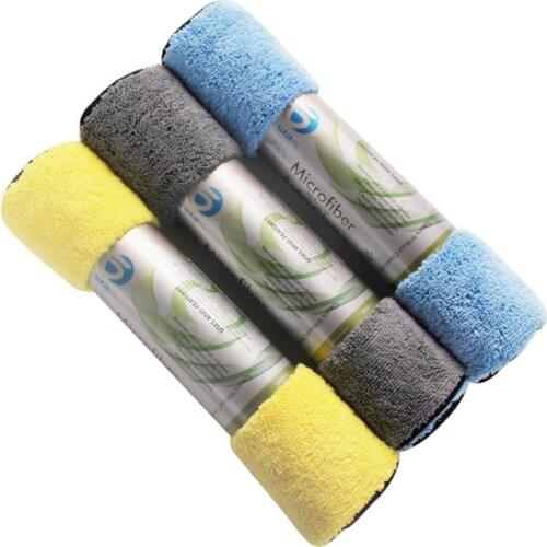80% Hot Sale Microfiber Wash Clean Towels Water Absorbent Car Cleaning Duster Soft Cloths