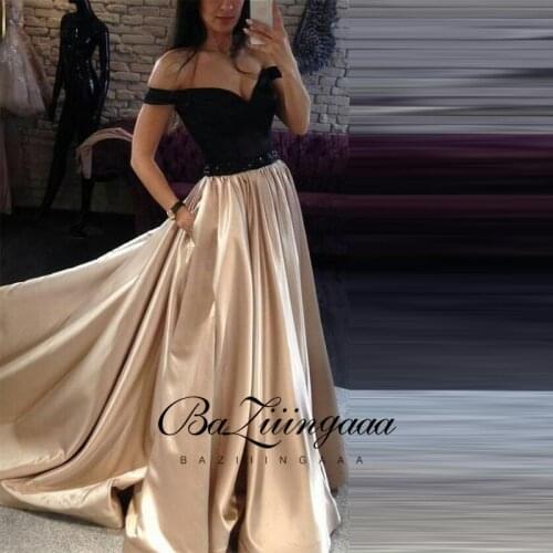 BAZIIINGAAA Luxury Woman Cocktail Dress Beaded Sequins Long Elegant Night Cocktail Party Formal Dresses for Wedding Plus Size