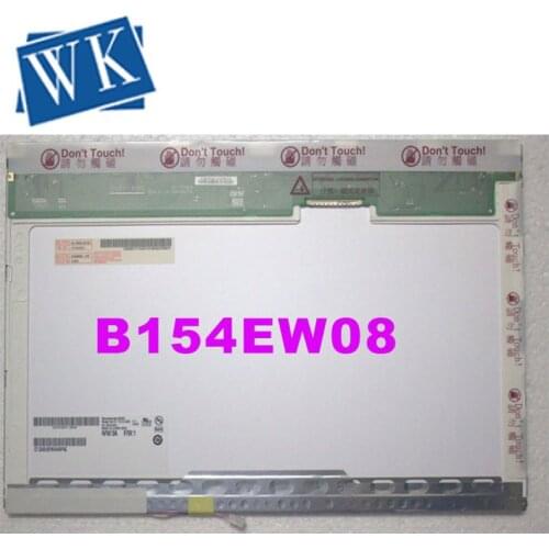Free shipping 15.4'' Laptop lcd display screen B154EW08 V.1 N154I3-L02 B154EW02 LTN154X3 LTN154at02 LP154W01 LP154WX5 LP154WX4