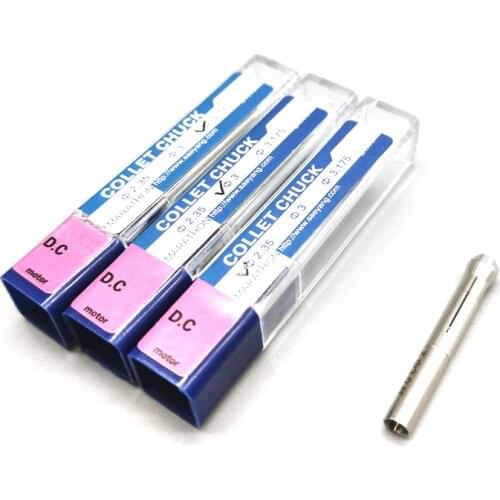 3 Types New Collet Chuck For Marathon Strong 210 102L 105L Micromotor Handle Electric Nail Drills Accessories replace Nail Drill