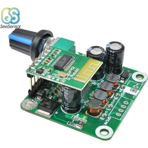 8V-26V TPA3110 2*15W Dual Channel Digital Stereo Audio Power Amplifier Board Module Bluetooth 4.2 for Speaker TV DVD Navigator