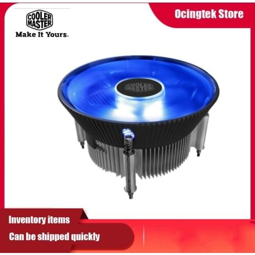 Cooler Master i70/i70C CPU Cooler Radiator 12cm LED Blue Light Quiet Fan For Intel 1156 1155 1151 1150