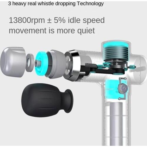 Electric Massager Mini Massage Gun Therapy Pocket Massage Muscle Body Pain Relief Fascia Gun with Bag Shaping