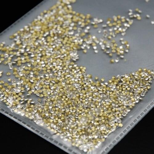 New High Quality SS4 PP9 1.5mm 1440Pcs DIY Point Back loose Rhinestones Crystal Clear/White Crystal Color Chaton Strass Stones