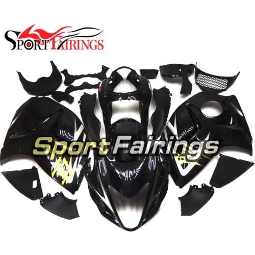 Full Fairings For Suzuki GSXR1300 Hayabusa Year 08-14 2008 2009 2012 2014 ABS Motorcycle Fairing Kit Injection Gold Gloss Black
