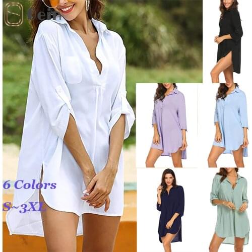 Женские пляжные рубашки Oein China At AliExpress