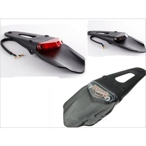 Off-road beach motorcycle modified fender accessories LED tail light for KTM 350EXC-F SIX DAYS 400XC-W 400EXC 400EXC-R