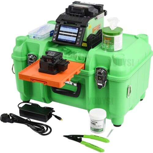 Fully automatic fiber Fusion Splicer GX39 Fiber Optic Splicing Welding Machine 9s Splicing Time FEDEX Free